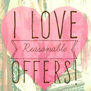 ❤️I will accept any reasonable offer!
